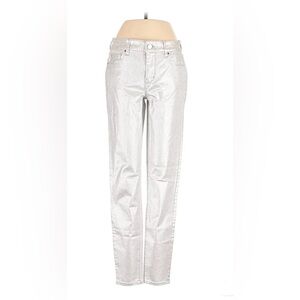 Silver Metallic Jeans - NEW!